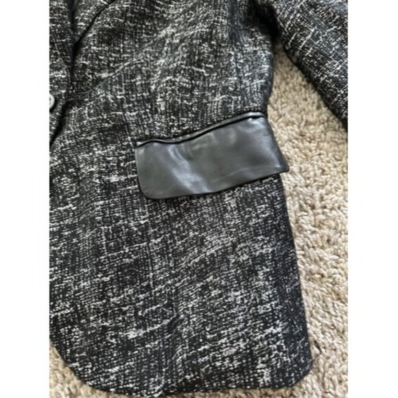 Allen by A.B.S Women Long Sleeve Collared One Button Blazer Jacket Size Small - Picture 2 of 13